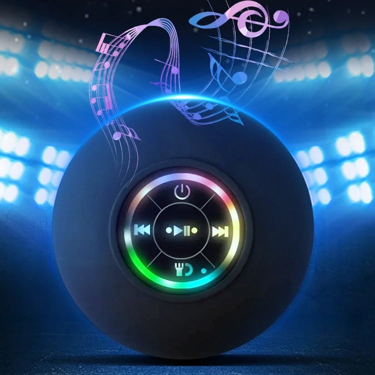 Bluetooth Waterproof Speaker (Get 6 Magnetic Cable Clips for free)