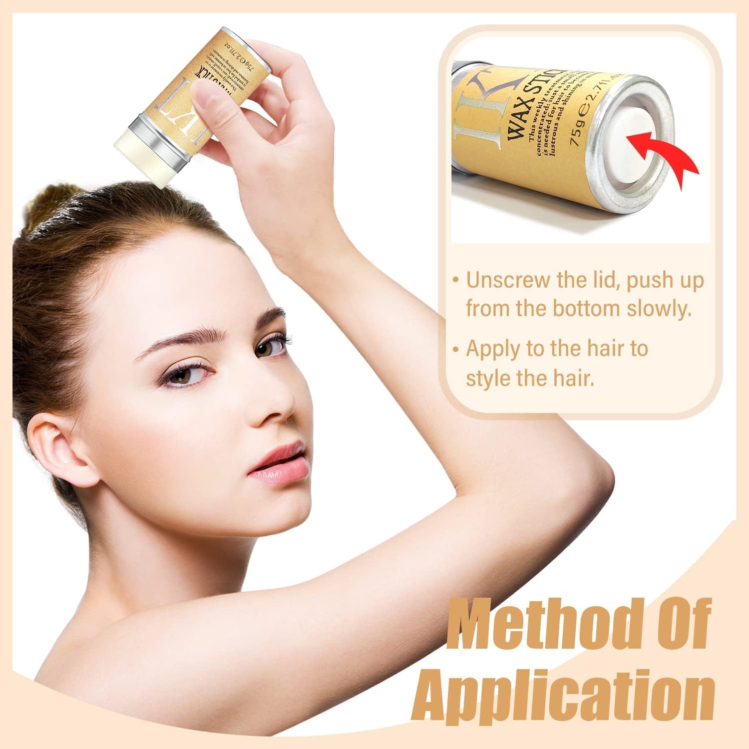 Hair Wax Stick for Frizzy & Baby Hair