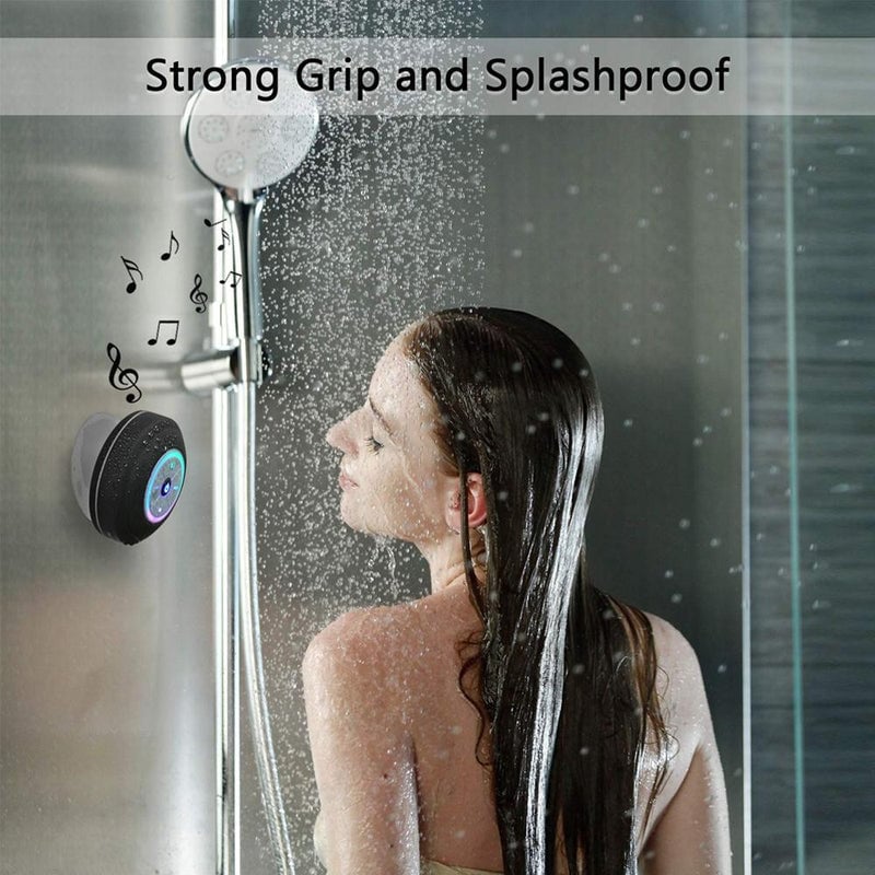 Bluetooth Waterproof Speaker (Get 6 Magnetic Cable Clips for free)